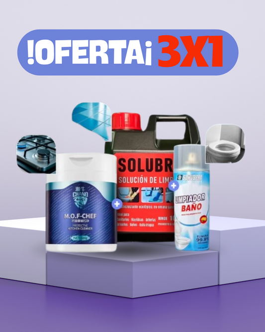 PACK DE LIMPIEZA 3x1